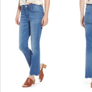 Madewell Cali Demi-Boot cut jeans size 25 Regular